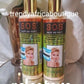 2pcs. Set: SOS natural skin toning & glowing body lotion & ultimate whitening face cream spf. 30