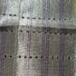 Original quality Nigerian traditional Aso-oke Gele/Ipele set in Silver/purple strip. Top quality from mother land.