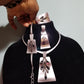 18k Dubai imitation Gold plating. African/Nigerian party costume Jewelry set. 4pcs choker necklace/earring/open ring/bracket. Quality long lasting plating