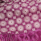 Exclusive swiss lace fabric in magenta color.  Nigerian traditional celebrant Swiss lace embroidered with quality, soft beautiful design. Sold per 5yds