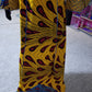 Lateast Nigerian Ankara-dress. Ankara-kaftan Full lenght embriodered and embellished with all over shinning crystal stones to perfection. 63inch full lenght. This is a 44 inches Burst size. Have room on the inside for adjustment
