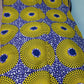 Veritable African wax print fabric. Sold per 6yds. Price is for 6yds soft texture, excellent quality
