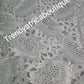 Big pure White/white hand cut swiss lace fabric. Sold per 5yds. Length. Celebrant white lace