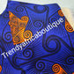 Ankara wax print fabric for African dresses. 100% fabric, sold per 6yrds/lenght.