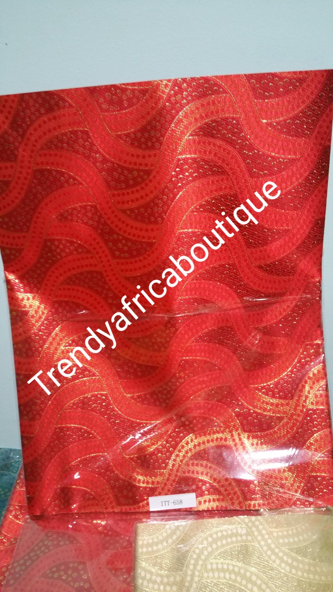 Sale: Assorted Colors Nigerian Gele/head tie fabric. Sago design 2-1 package. Sold as a pack price is for a pack