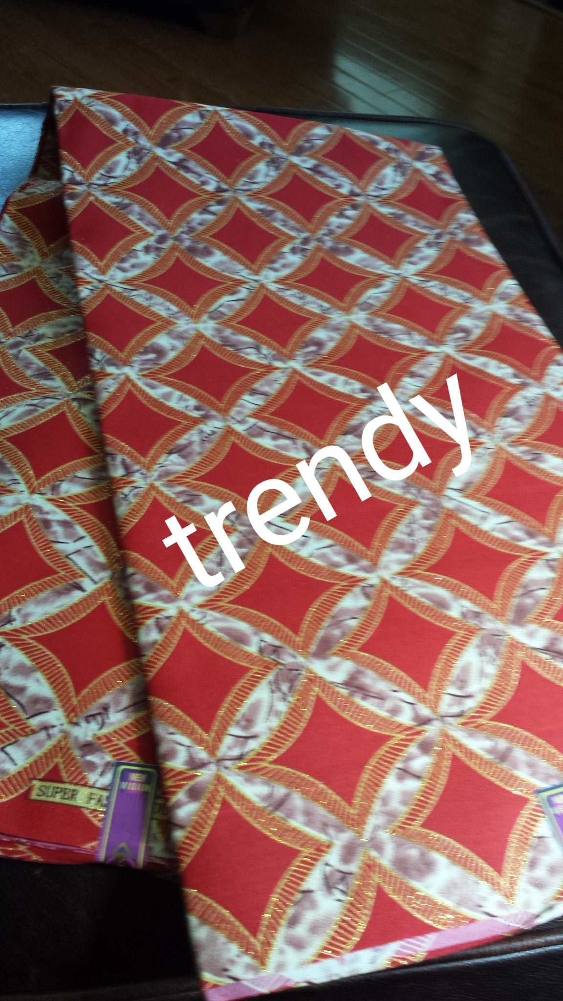 Beautiful wax Java print. Ankara African wax print sold by 6yds Lenght. Price is for 6yds.