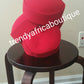 Red Igbo men cap. Title men Nigerian traditional cap mostly use by the Igbo"s