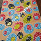 Beautiful cotton wax prin fabric for African dresses.. Is sold per 6yards, price is for 6yds.