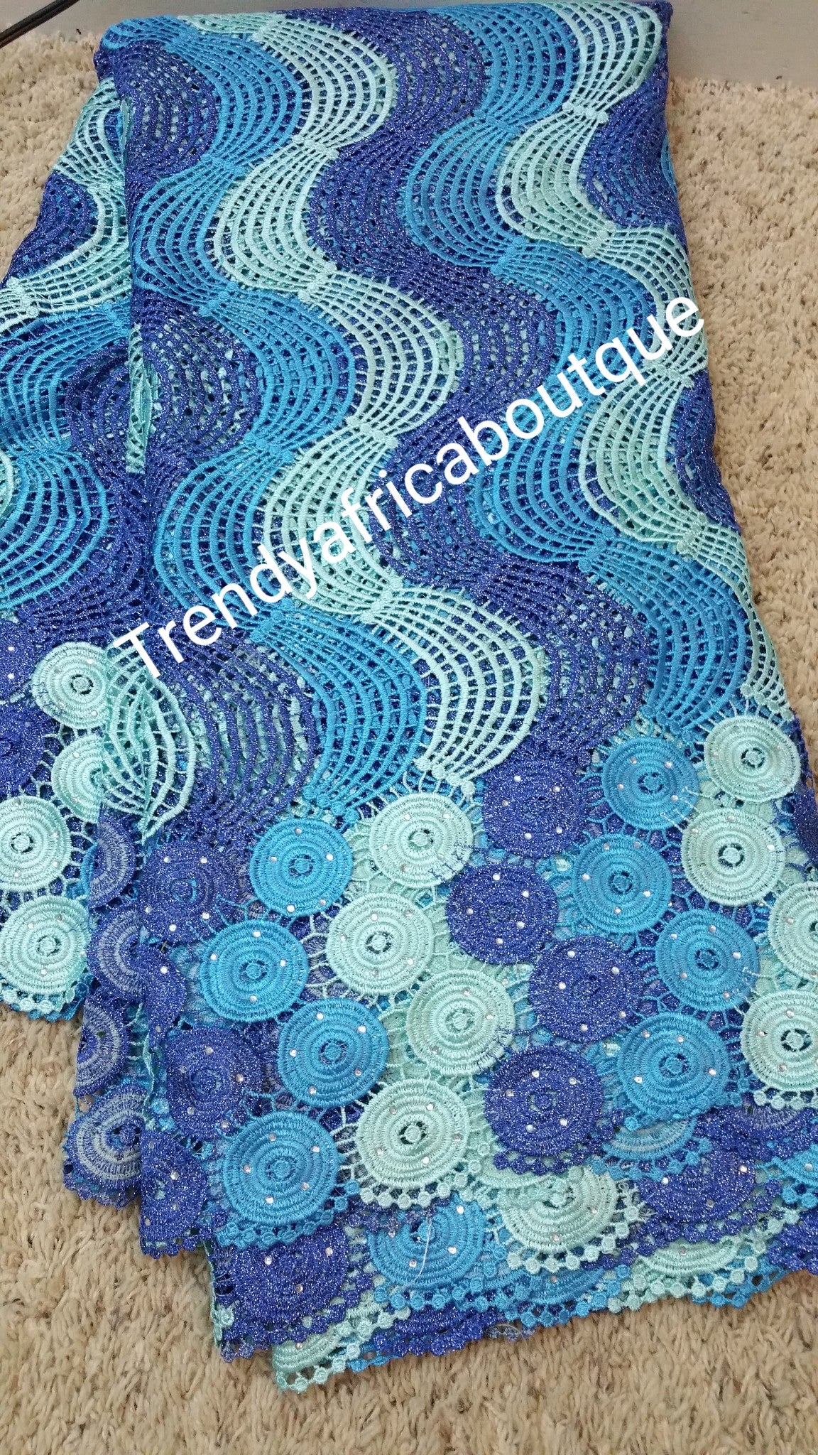Quality Cord/guipure swiss lace Fabric for African/Nigerian Party dresses. Sold by 5yds and price is for 5 yards. Soft, quality? * elegant design