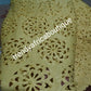 Latest Laser Cut with beads and stones. African french lace fabric. for African party wear. Beautiful yellow Gold color. Sold per 5yds, price is for 5yds