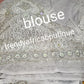 Sale: Classic silver/gray hand made VIP Nigerian Traditional wedding George wrapper for Bride. Sold with matching blouse