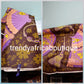 Sale: latest African Ankara print. 100% wax print fabric for making Nigerian dresses. Sold per 5yds.