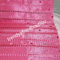 New arrival pink Beaded/stoned aso-oke gele. Nigerian Tradional head wrap called aso-oke. Super quality woven from Nigeria