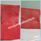 Coral color aso-oke Gele/headtie for a fancy elegant head wrap. Nigerian Tradional aso-oke gele. Real original quality