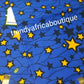 Blue/yellow star Ankara African wax print Fabric. Sold per 6yds. Only one available. Classic African print 100% cotton