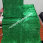 3pcs set Nigerian Green Aso-oke Gele/Ipele (shoulder shawl) and a piece for making mens hat . Sold as a set. Excellent quality Aso-oke from Nigeria use for making women gele or headtie. Sold as a set. Contact for Aso-ebi order
