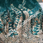 Green/gold Net French fabric, Luxery Embriodery  African french lace fabric. Beaded and stoned to perfection. Sold per 5yds price is for 5yds. Beautiful border handcut embriodery work