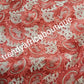 Clearance: Coral/champagne gold embroidery African French Lace Fabric for making Nigerian party outfit. Sold per 5yds. Beauto color