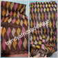 Quality embroidery Swiss lace fabric. Coffee brown lace background. Soft texture, quality embroidery on chocolate background with multi color embriodery. Sold  per 5yds and price is for 5yds. Nigerian party laces at food prices