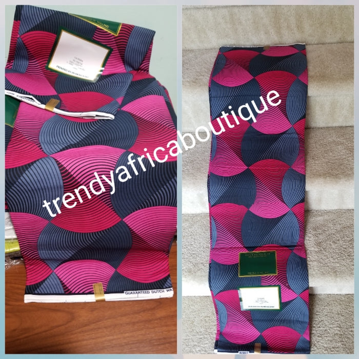 New arrival Quality Nigerian Veritable Dutch wax print Fabric. African Ankara sold per 6yrds. Whole. 100% cotton wax print