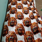 Sale; Original quality white/red isi-agu wrapper, Igbo traditional wrapper use by men or women. Sold per yard, price is for one yard. Nigerian/igbo ceremonia fabric. Soft texture, authentic isi-agu fabric. Igbo lion head fabric.