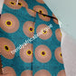 Gurantee African wax print fabric. Veritable Ankara Sold per 6yds. Price is for 6yds soft texture, excellent quality. Ankara wax primt for making latest African dresses. Teal/preach ankara
