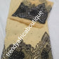 Gold/black mix all over crystal stones, organza border design. Nigerian VIP hand stoned silk George wrapper. 5yrd + 1.8yrds matching net blouse. Igbo/Nigerian Wrapper. For wrapper or skirt/blouse. Excellent lustrous quality