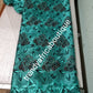 Luxurious Beautiful teal Green embriodery net French lace fabric Swiss Quality lace embellished with crystal stones all over. Sold per 5yds. Nigerian french lace fabric. Rich quality for wedding dress