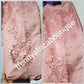 New arrival Onion pink French lace design. Swiss quality embellished with crystal stoned. Sold per 5yds. Nigerian french lace fabric. Rich quality for wedding dresses. For making Nigerian party dresses.