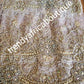 Super quality sweet peach  VIP Madam Net George wrapper for Nigerian bridal/Celebrant outfit.  all over hand beaded/ stoned 2.5yds+ 2.5yds + 1.8yds matching net for blouse. Happy client Rocking same design in Gold.