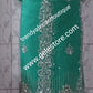 Ready to ship. Sweet mint green color VIP Madam Net//taffeta George wrapper for Nigerian Bridal outfit. All over silver sparkling crystal stoned 2.5yds taffeta+ 2.5yds net + 1.8yds matching net for blouse. Sold as a set. Nigeria traditional weddings/event