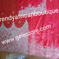 New arrival quality RED VIP Madam Net George wrapper for Nigerian bridal/Celebrant outfit. Net  2.5yds full hand beaded/stoned + Taffeta 2.5yds beaded and stoned border + 1.8yds matching net for blouse . Sold as a set. Taffeta + Net