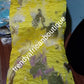 Beautiful yellow organza  french lace fabric/gold lurex.  latest design. Sold per 5yds. Nigerian/African french lace for making party outfit. Soft texture, luxurious design
