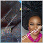 Latest metalic  glitter  aso-oke in Black color. Gele only extra wide width for making latest stylish Nigerian traditional head wrap.