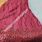 Sale sale: Lustrous quality Africa french lace fabric over sequence. Wine embeliished with gold sequence border. Sold per 5yds,  limited quantity. Sold per 5yds lenght, price is for 5yds. Feel the difference in quality