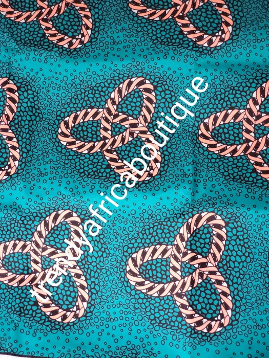 Sale: Veritable block super wax print fabric. Soft texture, great quality of Africa Ankara wax print fabric,  Use for making dresses or skirt/blouse. Sold per 6yds. Price is for 6yds
