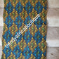 Beautiful Hitarget African Veritable cotton wax print. Soft texture with quality design. Blue/yellow gold Ankara cotton print in soft texture, Sold as 6yards.
