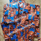 New arrival Isi-agu Igbo traditional/ceremonial shirt for men. Royal blue/gold isi-agu shirt size X-LARGE, Chest 46"