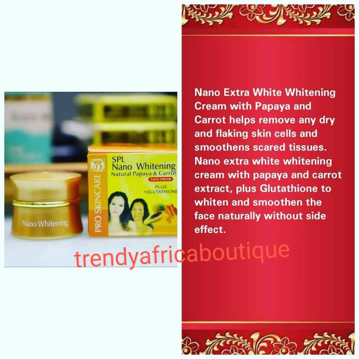 nano extra white soap plus glutathione Mira Aura Beauty LLC Nano Extra White Papaya Carrot
