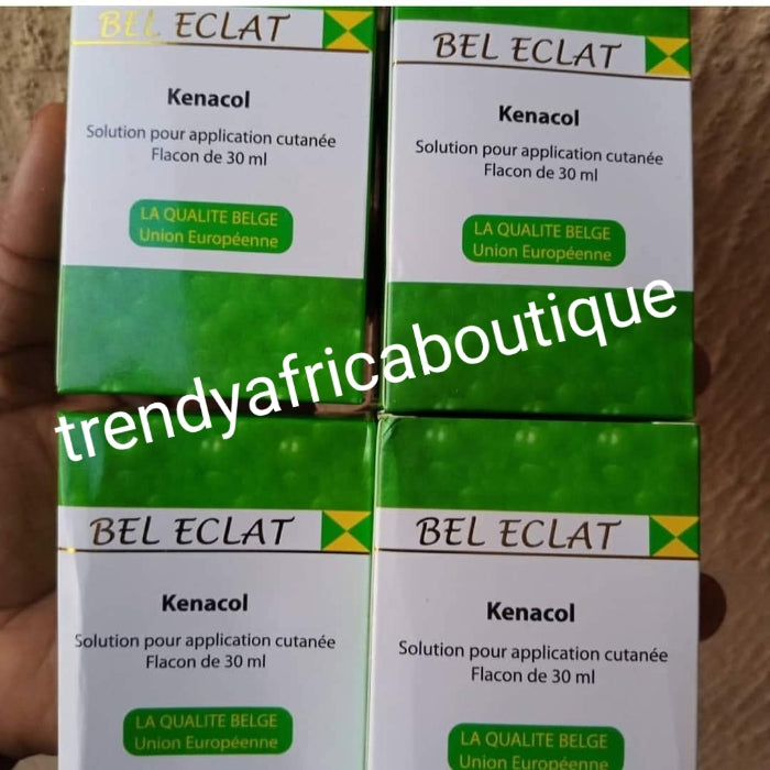 Bel Eclate, kenacol serum/oil concentrated formula 30ml great anti-raction oil for prevention, repair & treatment of white patches/dots etc. ONLY Mix into your lotion.