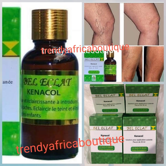 Bel Eclate, kenacol serum/oil concentrated formula 30ml great anti-raction oil for prevention, repair & treatment of white patches/dots etc. ONLY Mix into your lotion.