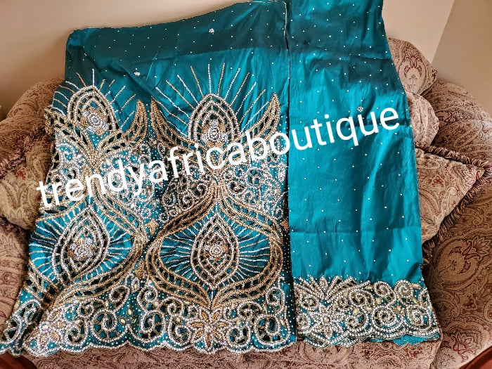 Exclusive design Quality VIP hand beaded and Crystal stoned George wra ...