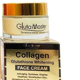Gluta master terminal whitening face cream 💯  satisfaction cream with glutathion + Collagen  50gx1.anti ageing spotless face