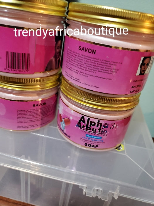Alpha Arbutin 3 plus concentre brightening liquid soap for face and body 300g