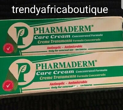 Pharmaderm antiseptic skin care cream. Prevents and clear minor skin blemishes. 30ml. Sold 1 Per tube. Mix into your lotion or body cream x 1