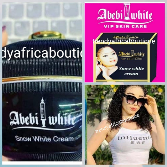 Back in stock Abebi white Gluta Black 5xxxxx+ strong renewal Snow white face cream with glutathion + vitamins. AUTHENTIC!!!!!!. Super effective.