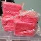Pink ozone soap for skin whitening and polishing. Pro-mix into your black soap like Alata soap and more