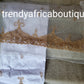 Original quality White/gold embriodery and beaded silk George wrapper. Nigerian traditional wedding George, Quality Indian-George. 5yds wrapper + 1.8yds net matching blouse. Aso-ebi available. Contact us for detail.