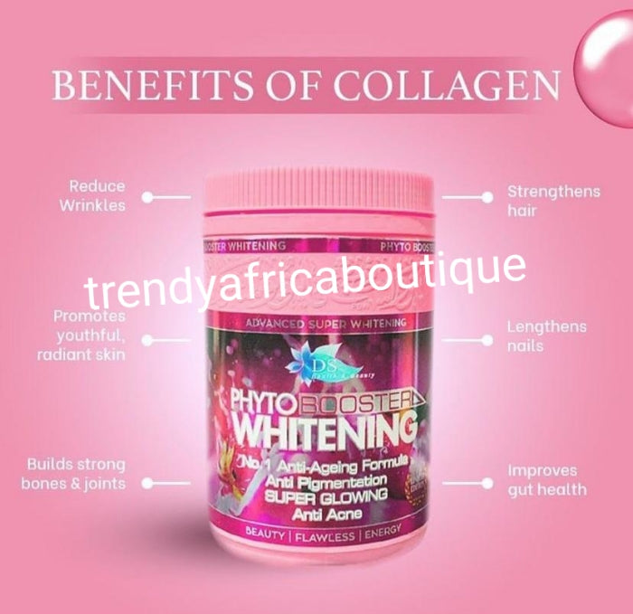 Phyto Booster whitening and anti aging supplements. Super glowing, anti acne 800g jar. Anti Acne & sensitive skin supplements