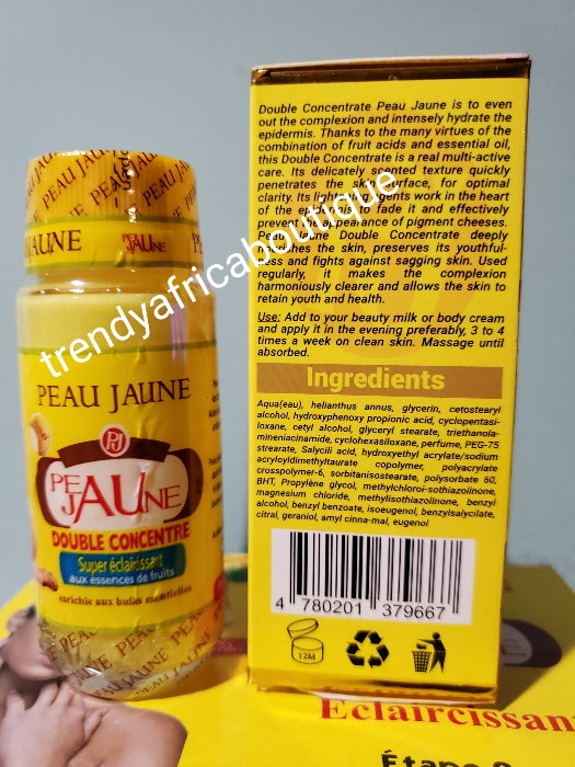 3 pcs combo set of Original peau jaune body cream 500ml, soap 200g, serum/oil 60ml super lightening, Nourishieing  anti spots.